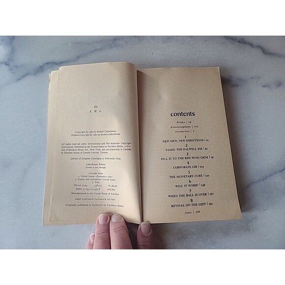 Greed Is Not Enough : Reaganomics by Robert Lekachman (1982, Trade Paperback) - Picture 5 of 10